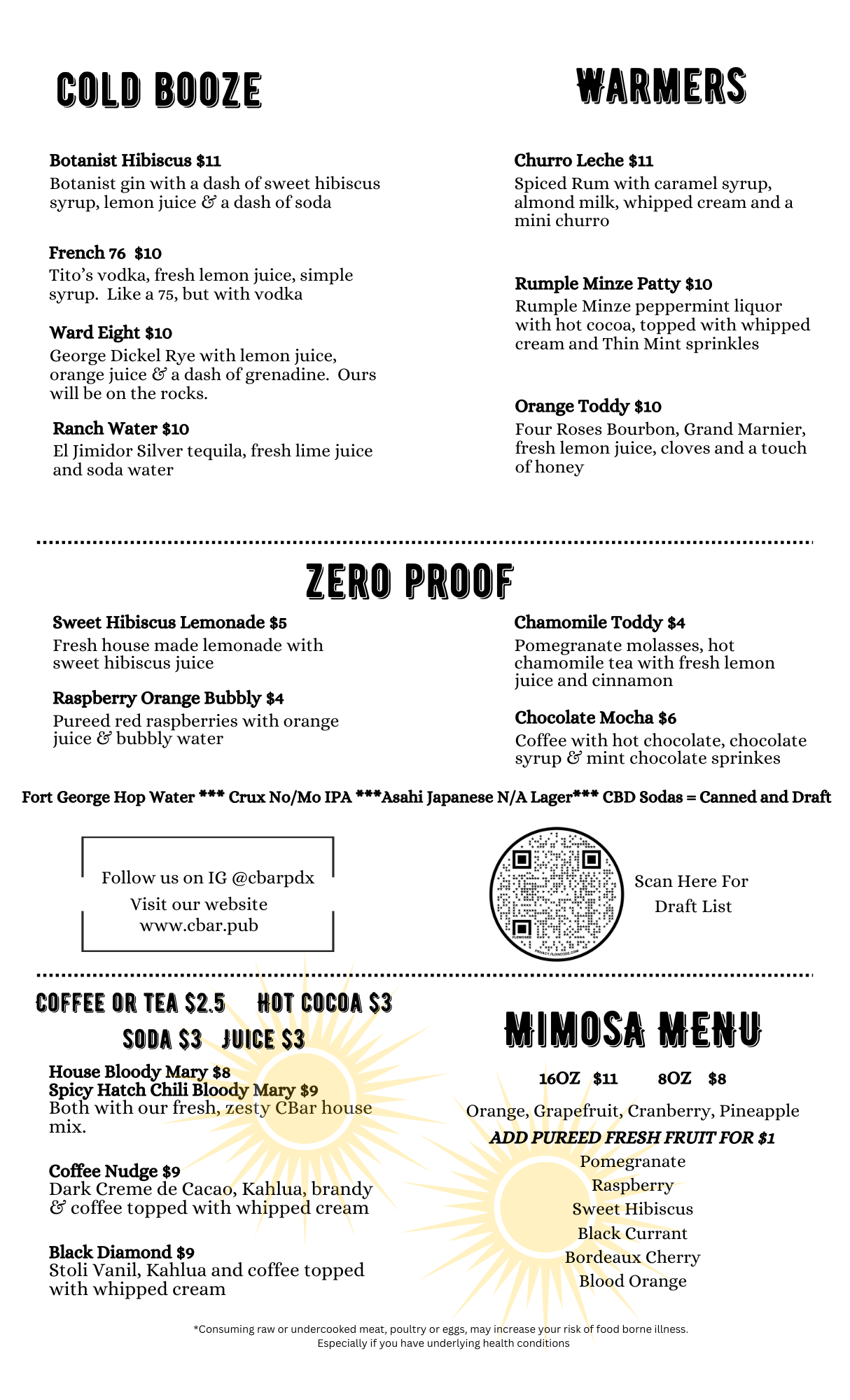 Breakfast – CBar PDX